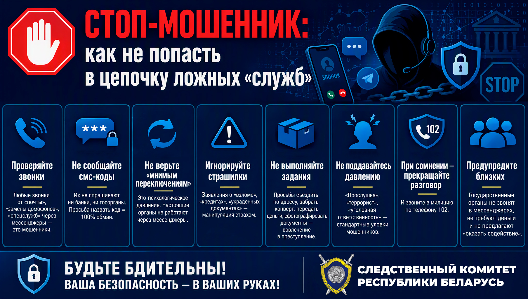 Как не стать жертвой кибермошенников